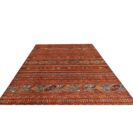 Tappeto Samarkand Pakistan marrone giallo 202x309