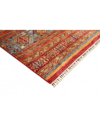 Tappeto Samarkand Pakistan marrone giallo 202x309