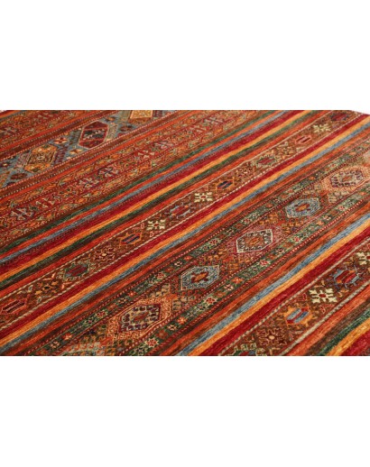 Tappeto Samarkand Pakistan marrone giallo 202x309
