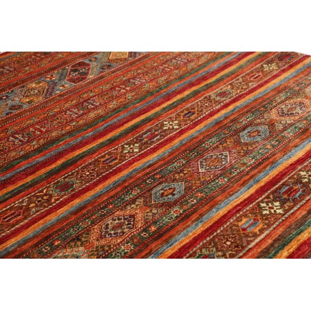 Tappeto Samarkand Pakistan marrone giallo 202x309