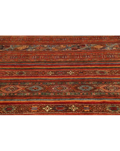 Tappeto Samarkand Pakistan marrone giallo 202x309