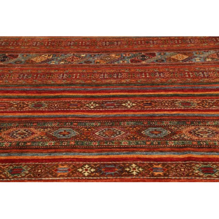 Tappeto Samarkand Pakistan marrone giallo 202x309