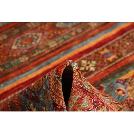 Tappeto Samarkand Pakistan marrone giallo 202x309