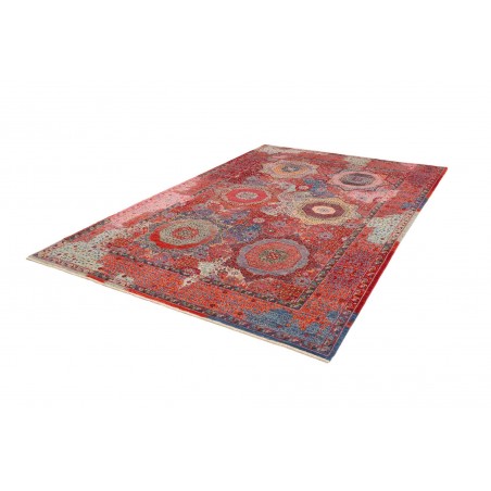 Tappeto Mamlouk Pakistan rosso bianco 198x296