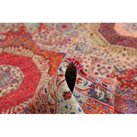 Tappeto Mamlouk Pakistan rosso bianco 198x296