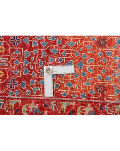Tappeto Mamlouk Pakistan rosso bianco 198x296