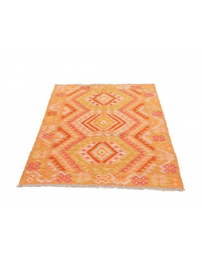 Tappeto Kilim Afghanistan marrone 103x150