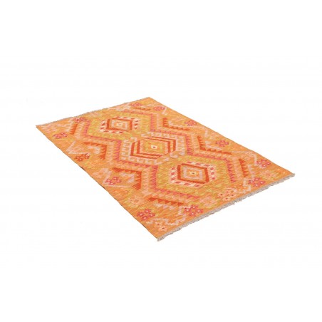 Tappeto Kilim Afghanistan marrone 103x150
