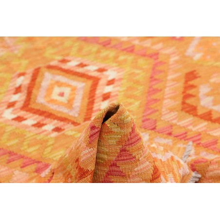 Tappeto Kilim Afghanistan marrone 103x150