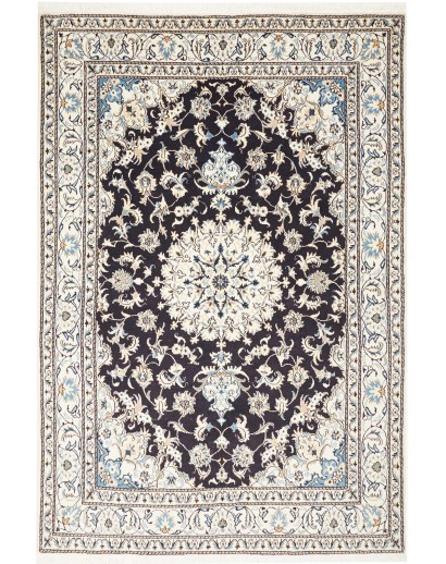 Tappeto Nain Kashmar Persia grigio 165x246