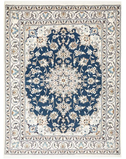 Tappeto Nain Kashmar Persia grigio 155x202