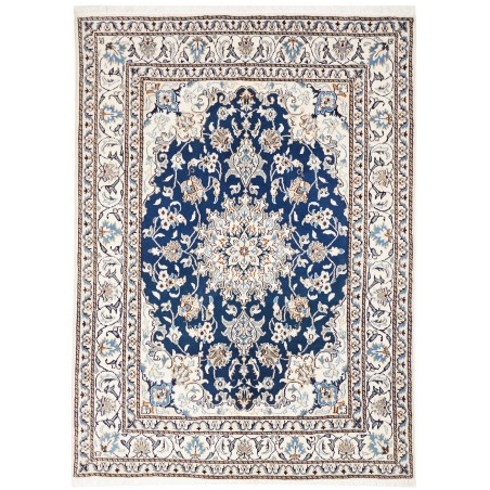 Tappeto Nain Kashmar Persia grigio 142x200