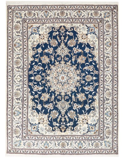 Tappeto Nain Kashmar Persia grigio 152x204