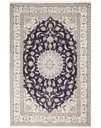 Tappeto Nain Kashmar Persia grigio 190x290