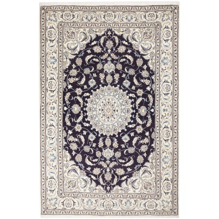 Tappeto Nain Kashmar Persia grigio 190x290