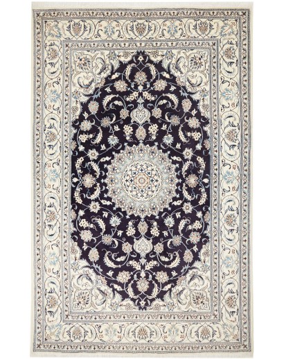 Tappeto Nain Kashmar Persia grigio 200x315