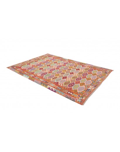 Tappeto Kilim Afghanistan marrone 176x257