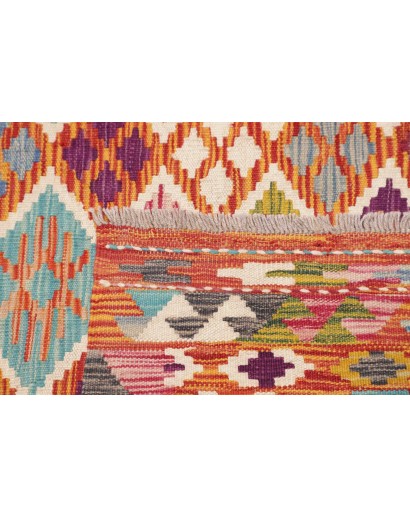 Tappeto Kilim Afghanistan marrone 176x257