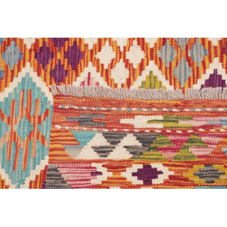 Tappeto Kilim Afghanistan marrone 176x257