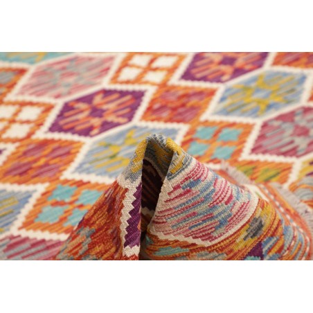 Tappeto Kilim Afghanistan marrone 176x257