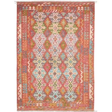 Tappeto Kilim Afghanistan marrone beige 178x259