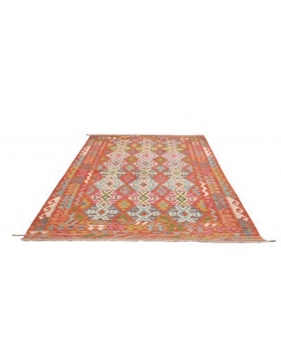 Tappeto Kilim Afghanistan marrone beige 178x259