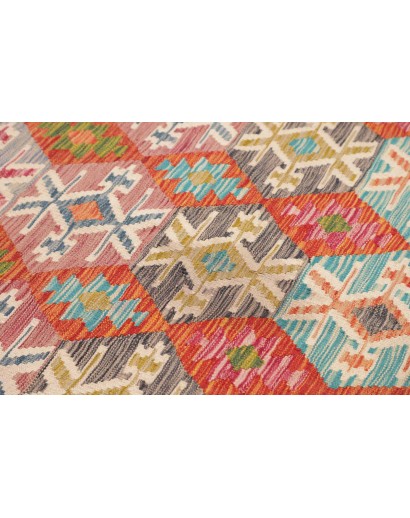 Tappeto Kilim Afghanistan marrone beige 178x259