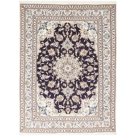 Tappeto Nain Kashmar Persia grigio 150x200