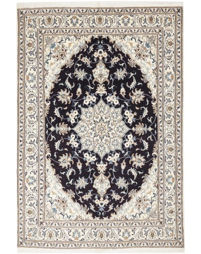 Tappeto Nain Kashmar Persia grigio 168x250