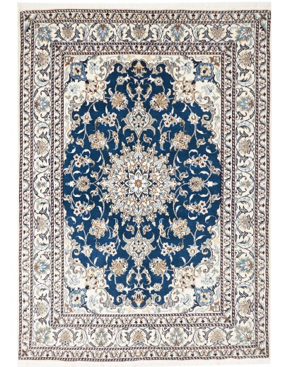 Tappeto Nain Kashmar Persia grigio 150x210