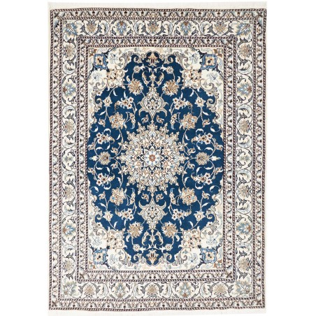 Tappeto Nain Kashmar Persia grigio 150x210