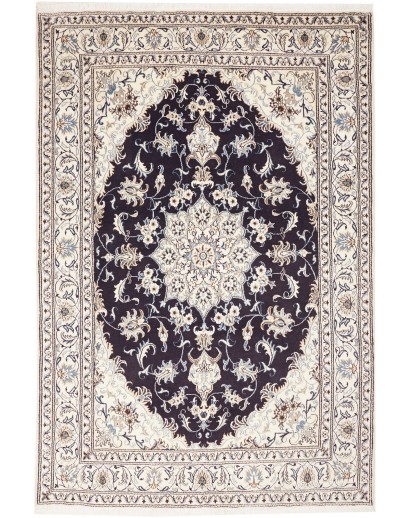 Tappeto Nain Kashmar Persia grigio 168x252