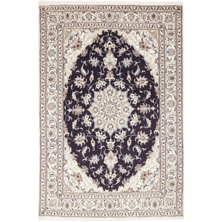 Tappeto Nain Kashmar Persia grigio 168x252
