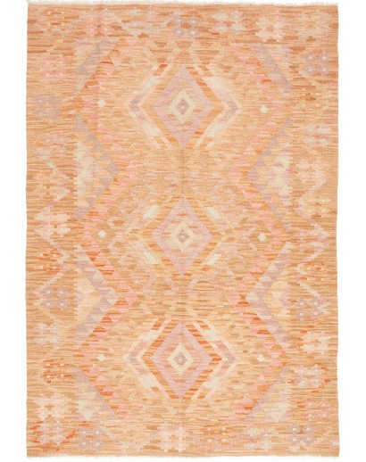Tappeto Kilim Afghanistan marrone 102x147