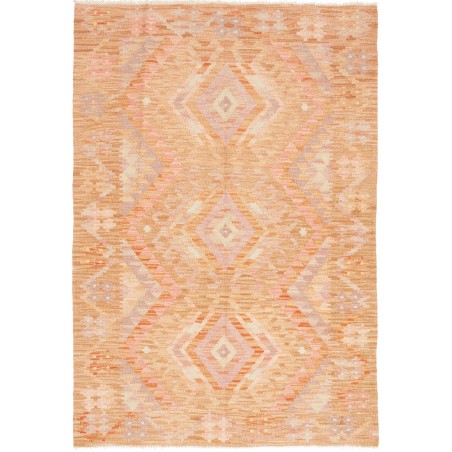 Tappeto Kilim Afghanistan marrone 102x147