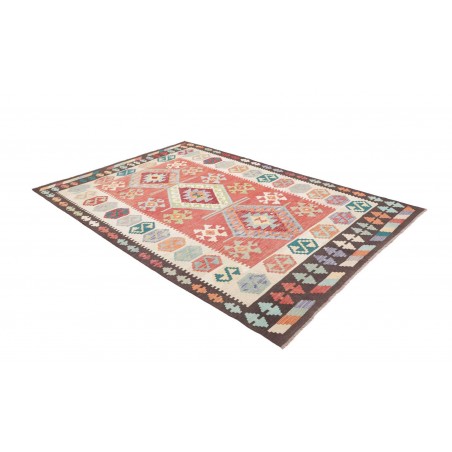Tappeto Kilim Afghanistan marrone 178x260