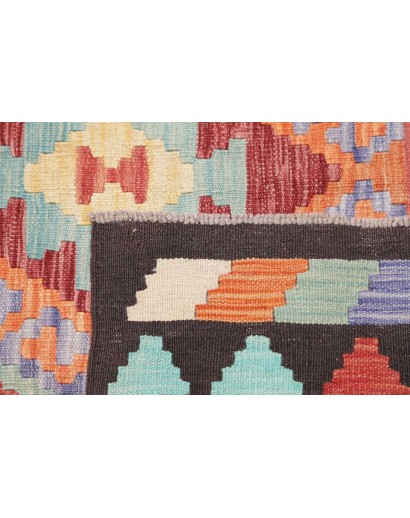 Tappeto Kilim Afghanistan marrone 178x260