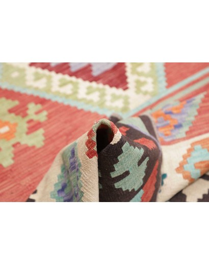 Tappeto Kilim Afghanistan marrone 178x260
