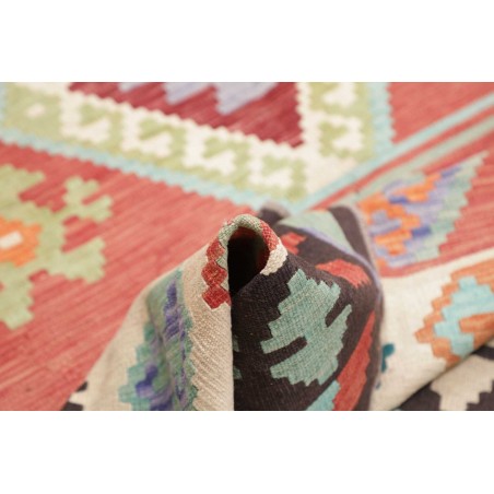 Tappeto Kilim Afghanistan marrone 178x260