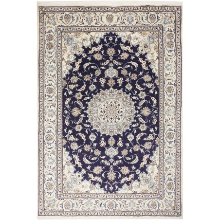 Tappeto Nain Kashmar Persia grigio 198x292
