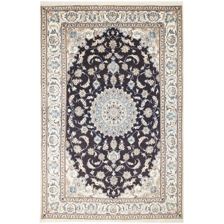 Tappeto Nain Kashmar Persia grigio 190x295