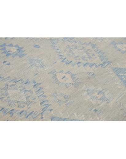 Tappeto Kilim Afghanistan azzurro beige 175x257