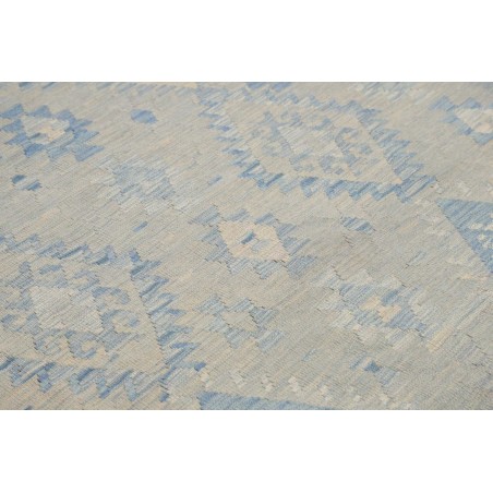 Tappeto Kilim Afghanistan azzurro beige 175x257