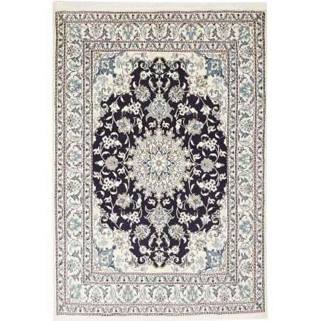 Tappeto Nain Kashmar Persia grigio 150x215