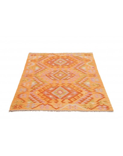 Tappeto Kilim Afghanistan marrone beige 101x152