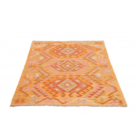 Tappeto Kilim Afghanistan marrone beige 101x152
