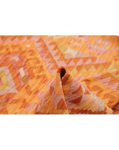 Tappeto Kilim Afghanistan marrone beige 101x152