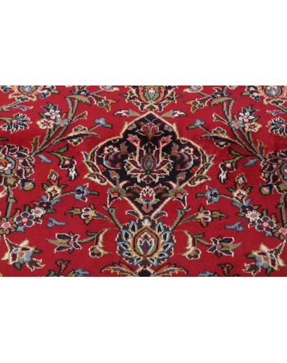 Tappeto Kashan Persia marrone blu 392x500