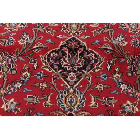 Tappeto Kashan Persia marrone blu 392x500