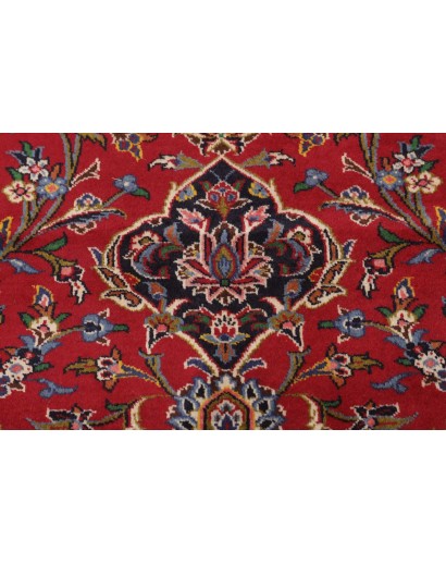 Tappeto Kashan Persia marrone blu 400x495